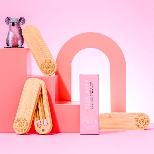 BEAR BUDS REUSABLE SILICONE Q-TIPS