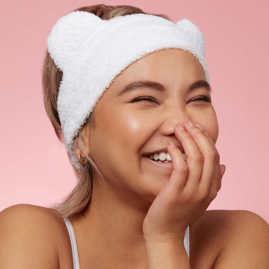 BEAR BAND- BEAR EAR BAMBOO SPA HEADBAND