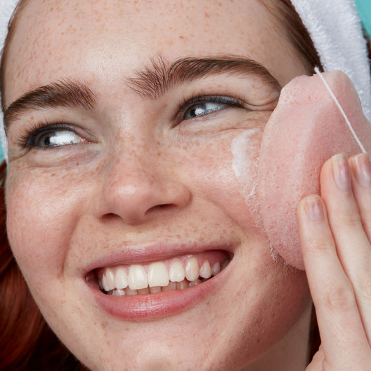 BEAR BUFF- CHERRY BLOSSOM INFUSED KONJAC SPONGE
