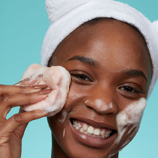 BEAR BUFF- CHERRY BLOSSOM INFUSED KONJAC SPONGE